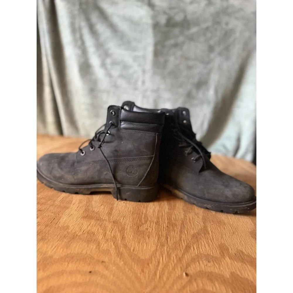 Size 9 Womens-Timberland Waterproof Men's Boots - Black